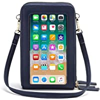  - Bolso bandolera pequeño Bolso Movil Mujer con Pantalla Táctil Bolso Bandolera Móvil Bolso Pequeño Bandolera para Damas…